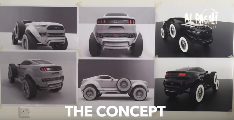 Illustration for article titled This Unholy Mutated 4x4 Mustang Is The Best Worst Thing You've Seen Since Breakfast